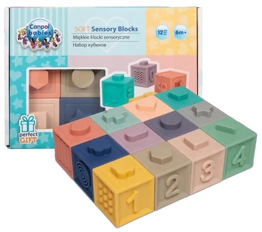 Klocki sensoryczne Canpol: Rozwój, bezpieczeństwo, opinie rodziców